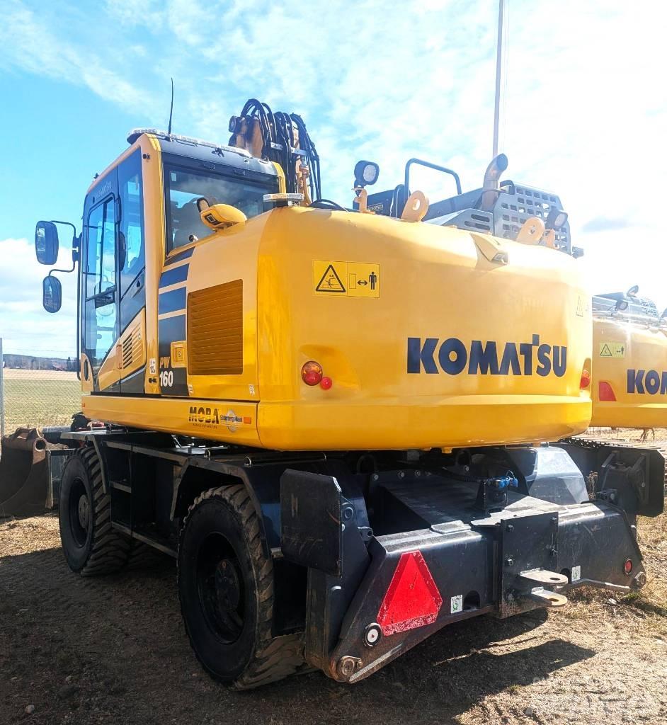 Komatsu PW160-11 Excavatoare cu roti