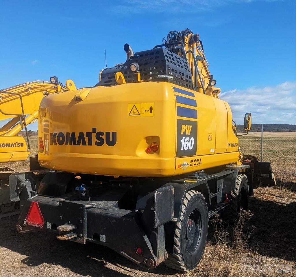 Komatsu PW160-11 Excavatoare cu roti