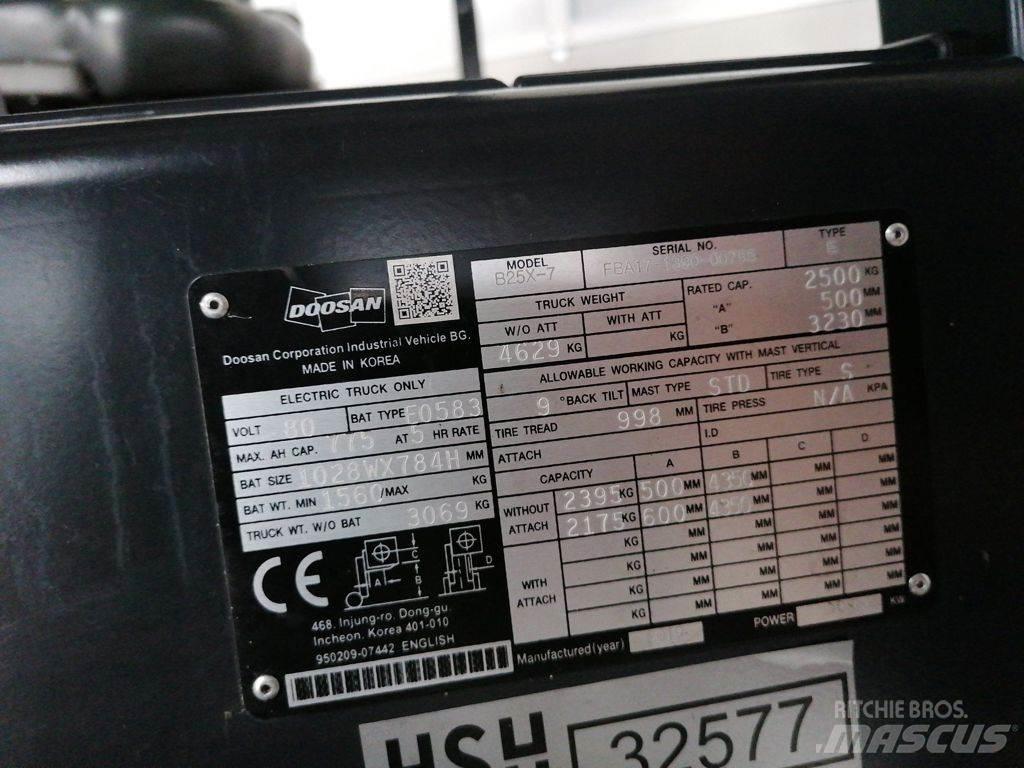 Doosan B25X-7 Stivuitor electric