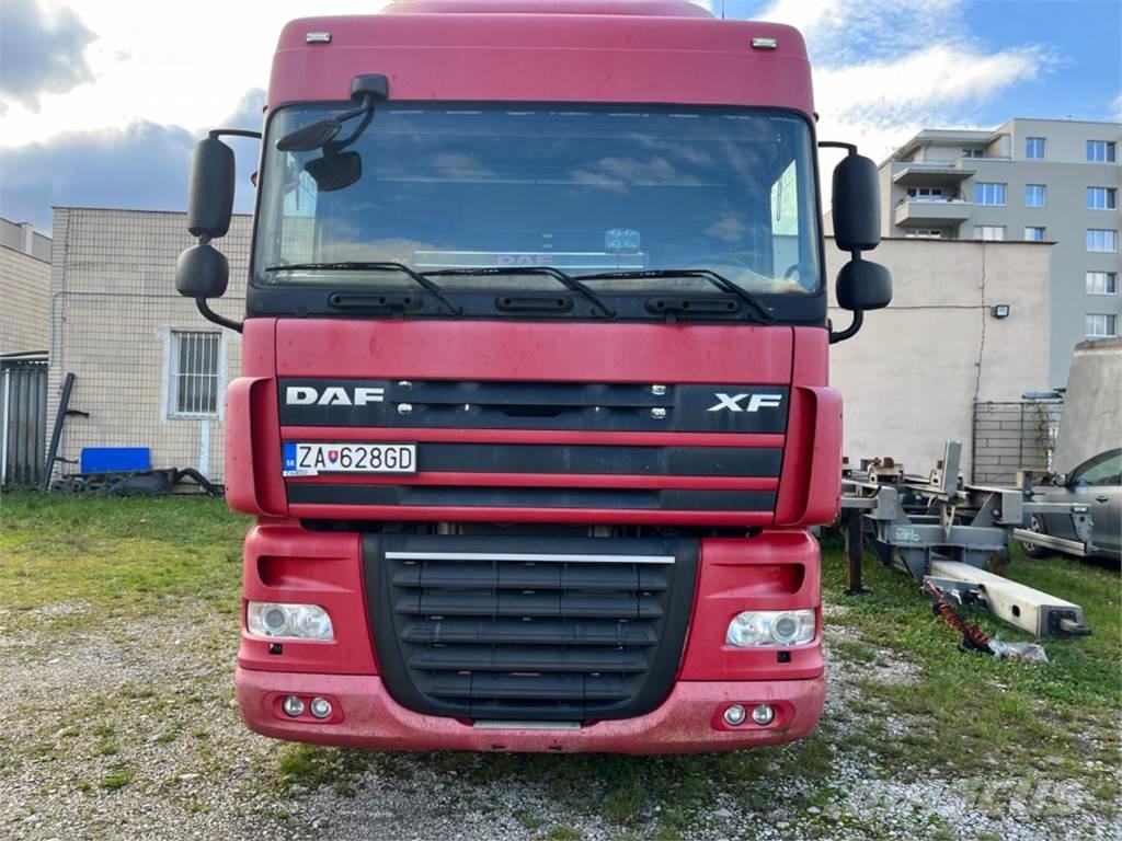 DAF XF 105.410 6X2 Camioane platforma/prelata