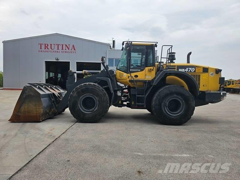 Komatsu WA 470-7 Incarcator pe pneuri