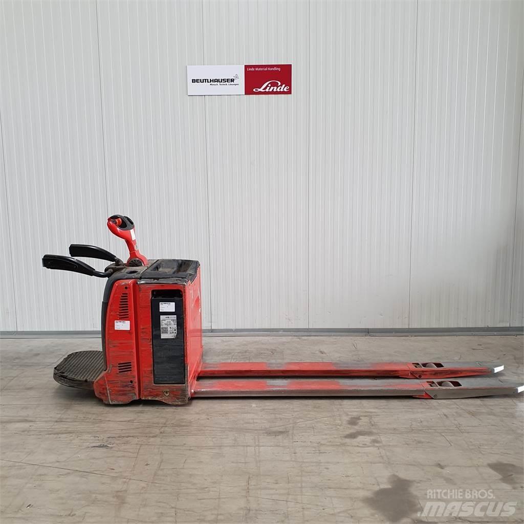 Linde T20AP-lang Transpaleta manuala