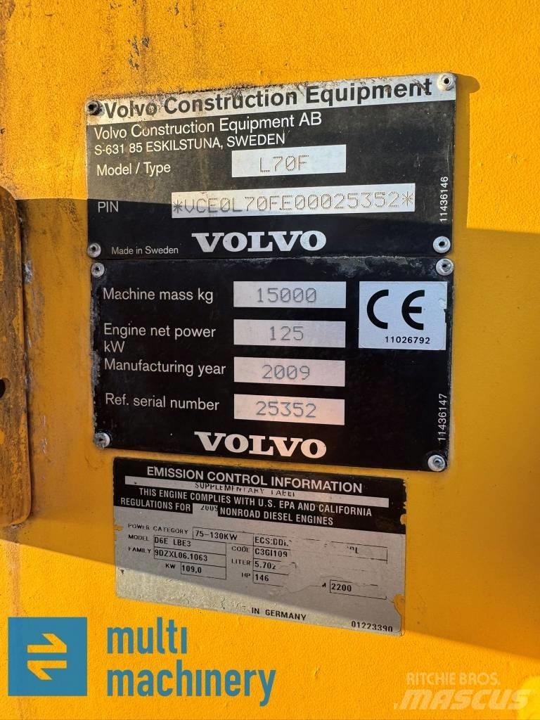 Volvo L 70 F Incarcator pe pneuri