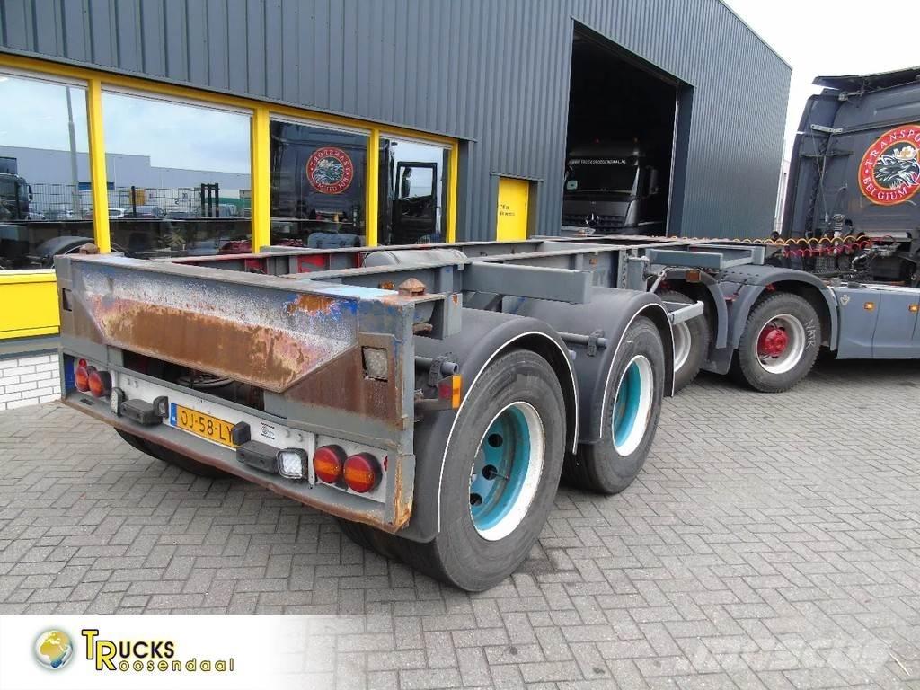  TR'AX 2 AXLE + 20FT Camion cu semi-remorca cu incarcator