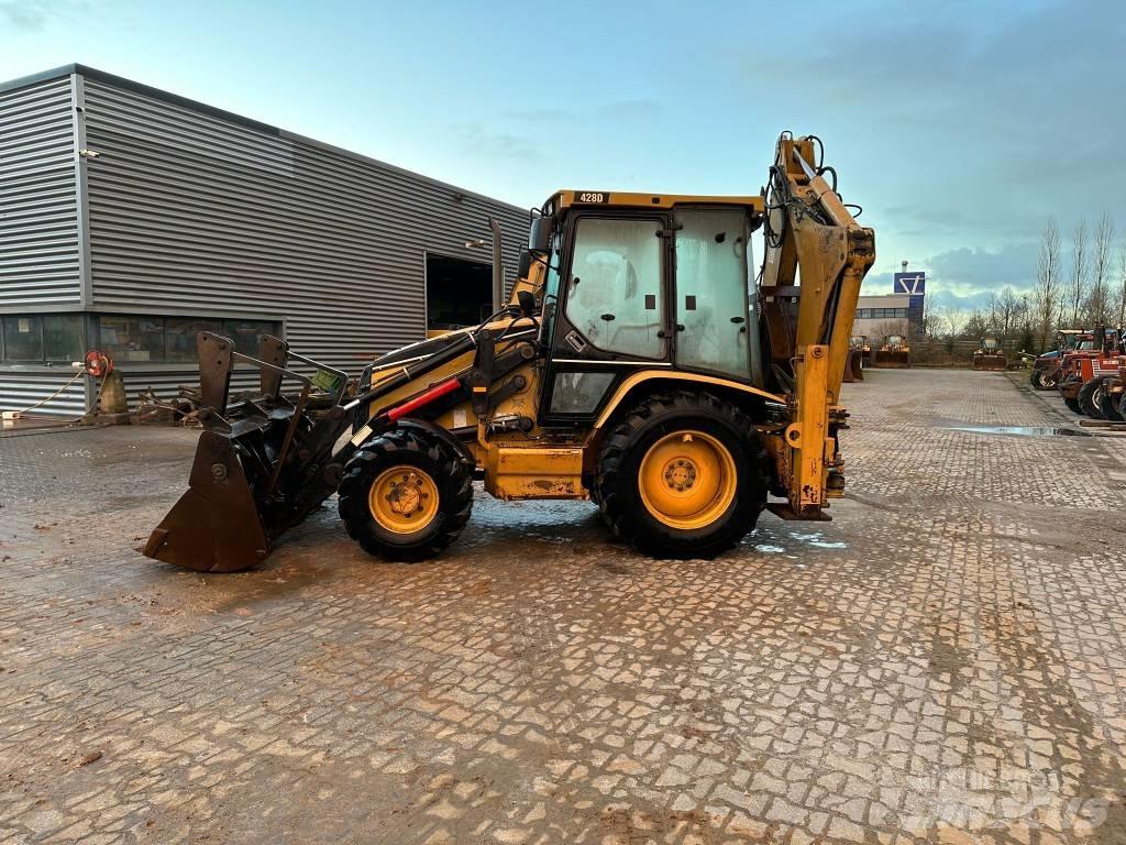 CAT 428D Buldoexcavatoare