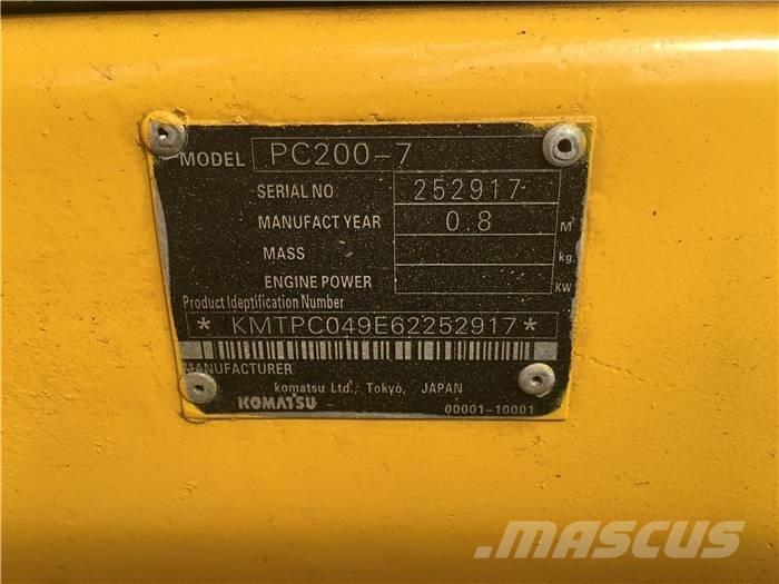 Komatsu PC 200-7 Excavatoare pe șenile

