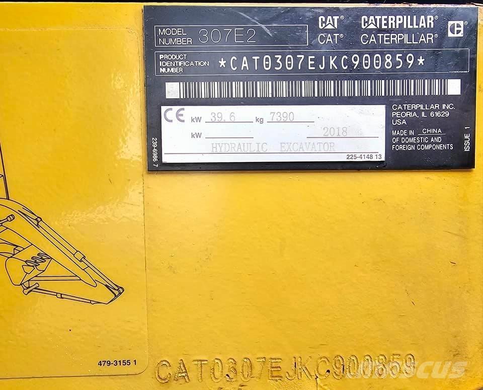 CAT 307 E2 Excavatoare pe șenile
