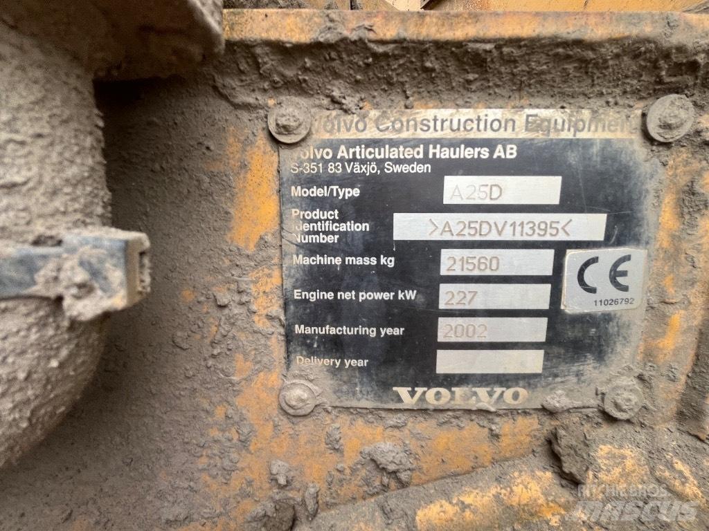 Volvo A 25 D Transportoare articulate