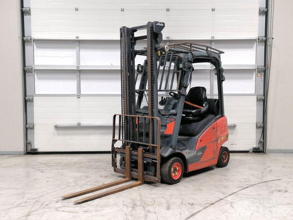 Linde H16D-01 Stivuitor diesel