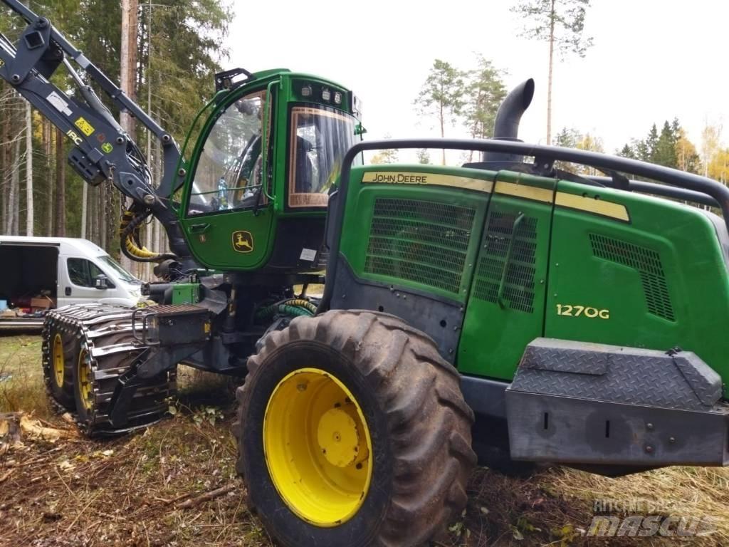 John Deere 1270 G Combine forestiere