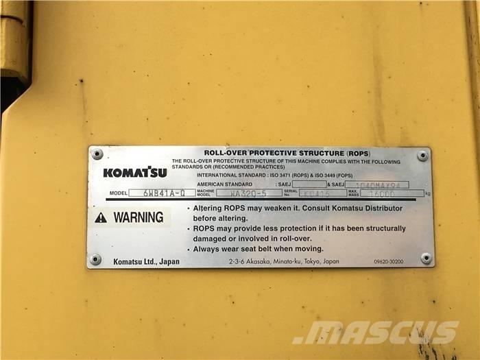 Komatsu WA 320-5 Incarcator pe pneuri