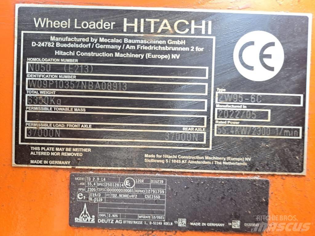Hitachi ZW 95-6 Incarcator pe pneuri