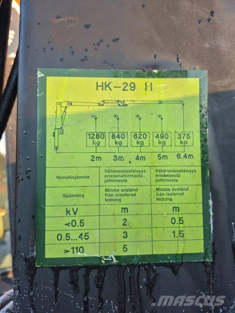 Tume HK29H Remorci forestiere