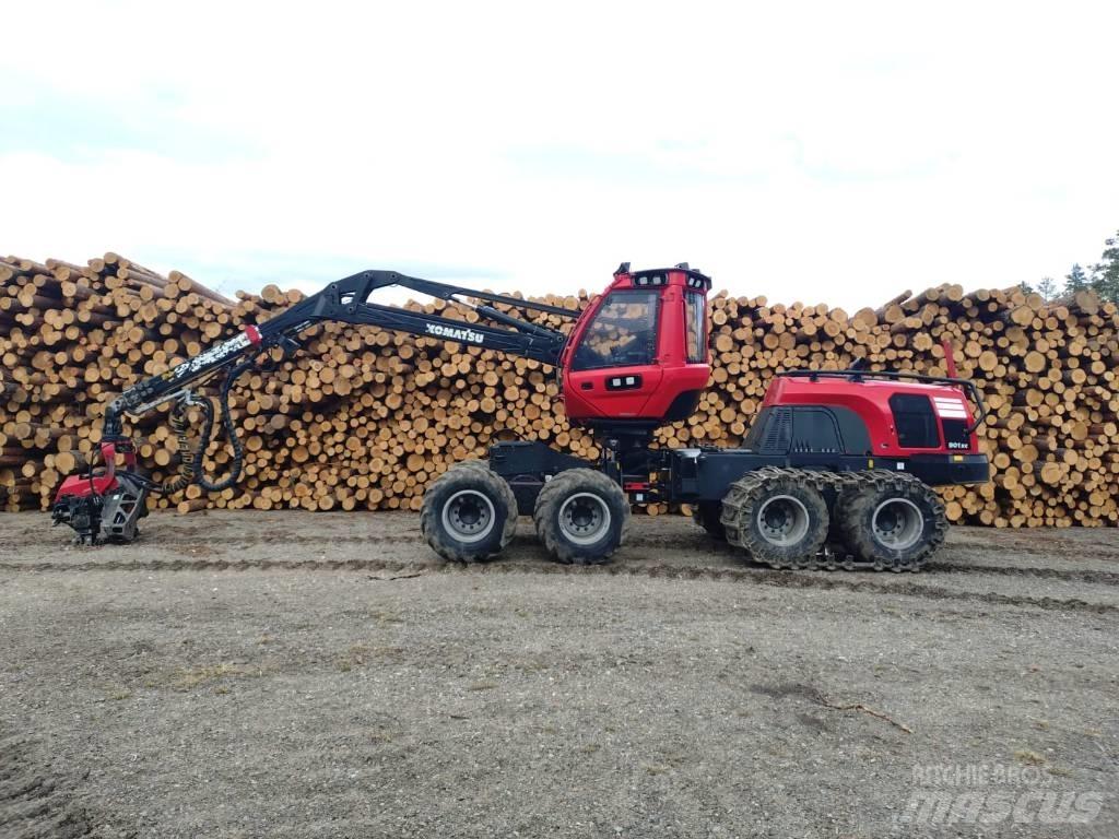 Komatsu 901 XC Combine forestiere