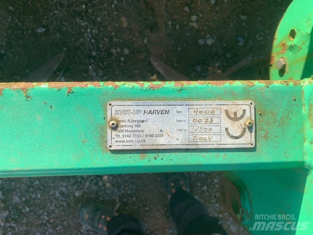  Kvik-up 4000 Cultivatoare