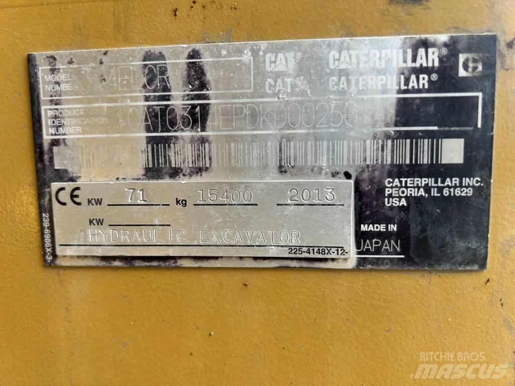 CAT 314 E LCR Excavatoare pe șenile
