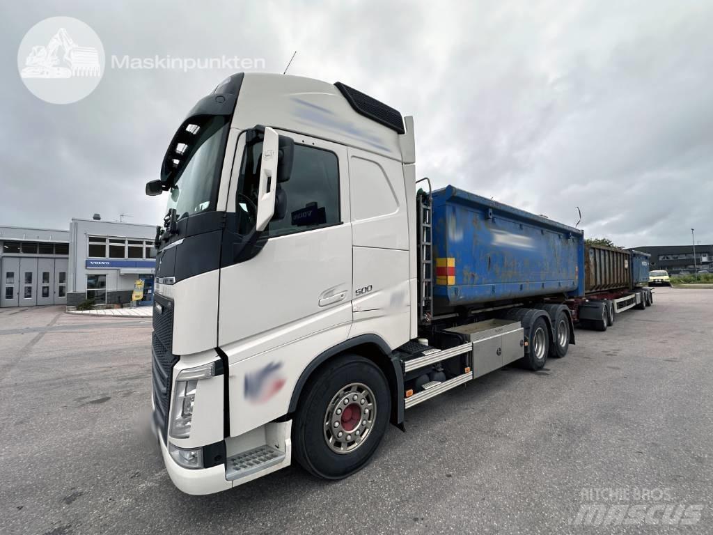 Volvo FH 500 EKIPAGE Camion cu carlig de ridicare
