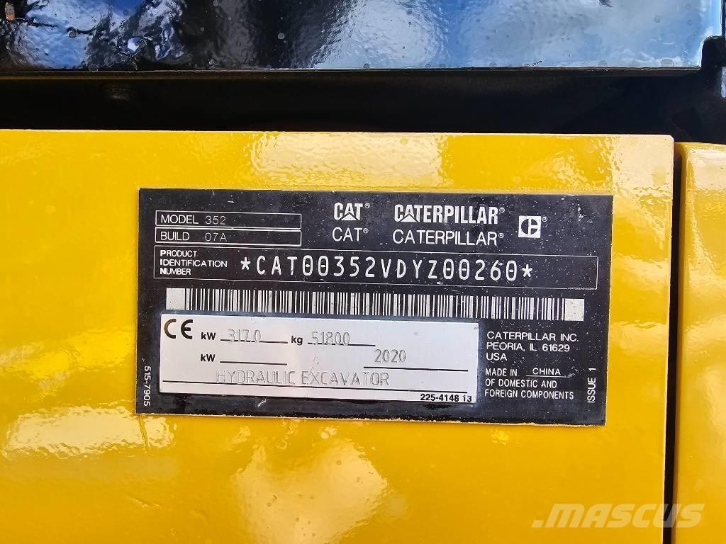 CAT 352 Excavatoare pe șenile
