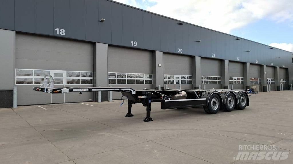 D-tec Portmaster Camion cu semi-remorca cu incarcator