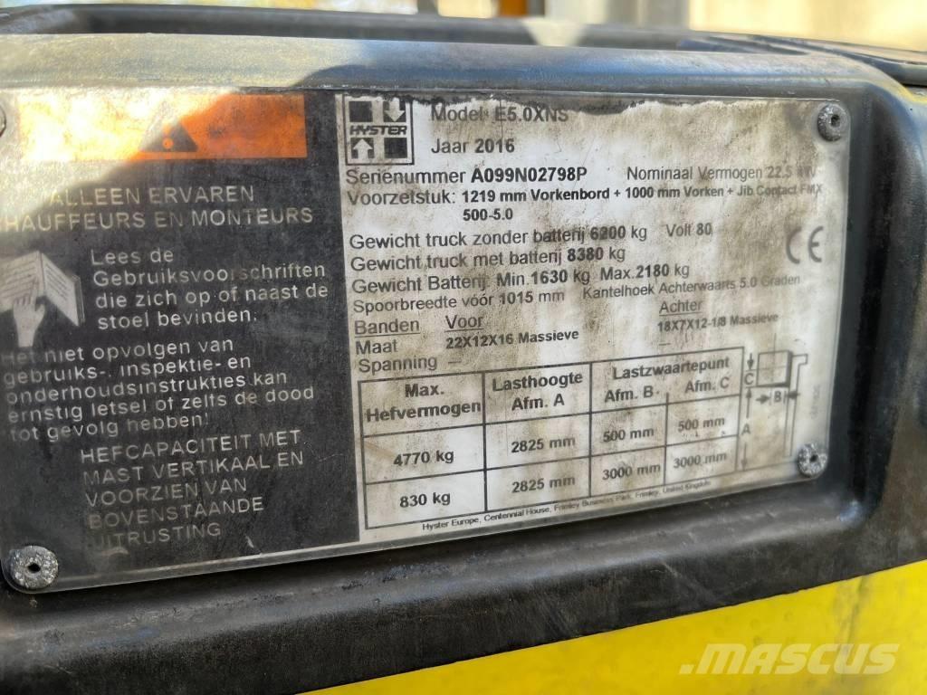 Hyster E5.OXNS Stivuitor electric