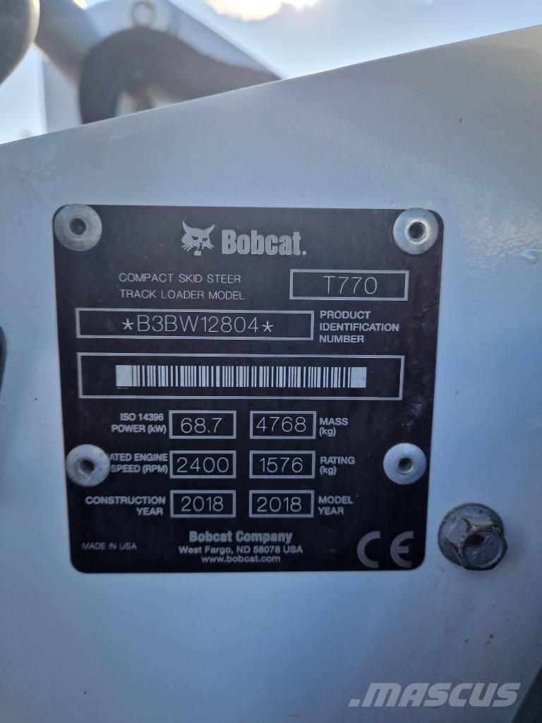 Bobcat T 770 Încarcatoare cu excavator