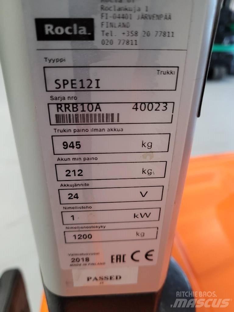 Rocla SPE12i Transpaleti autopropulsanti