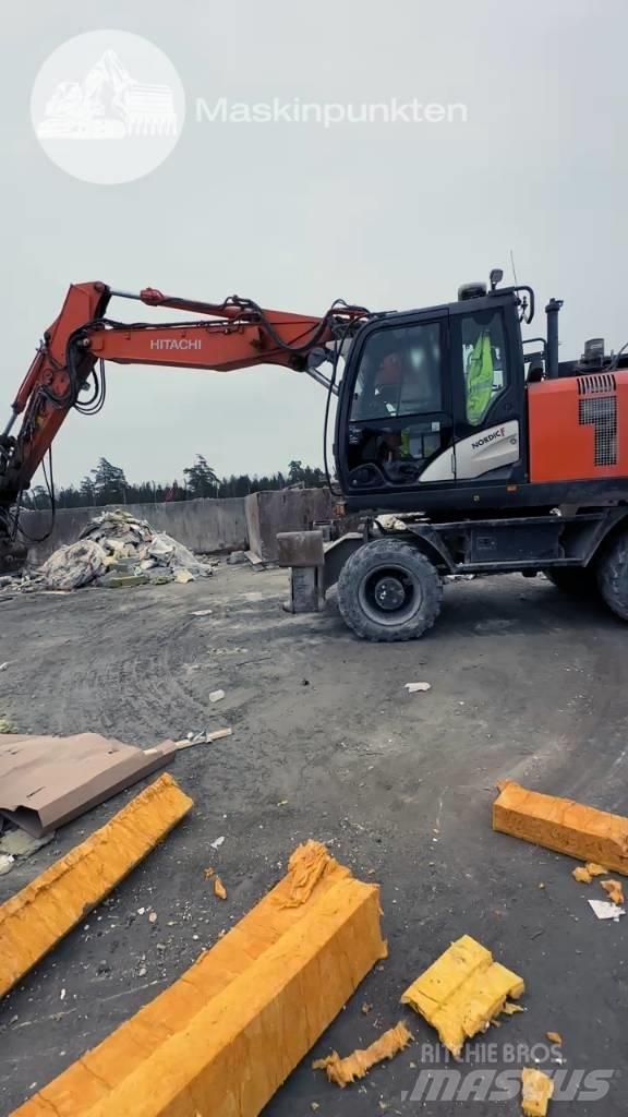 Hitachi ZX 170 W-6 Excavatoare cu roti