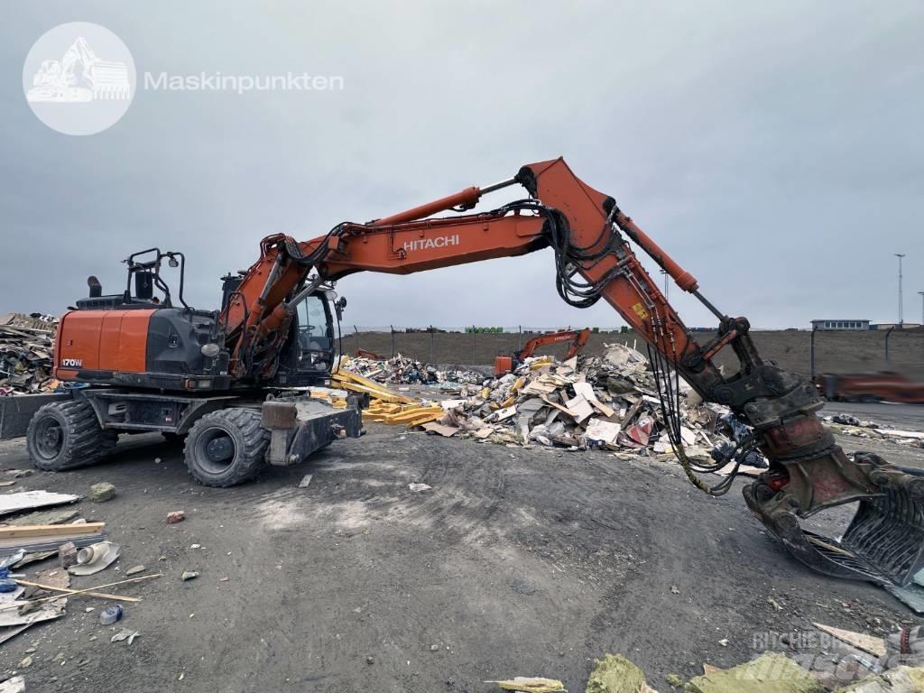 Hitachi ZX 170 W-6 Excavatoare cu roti