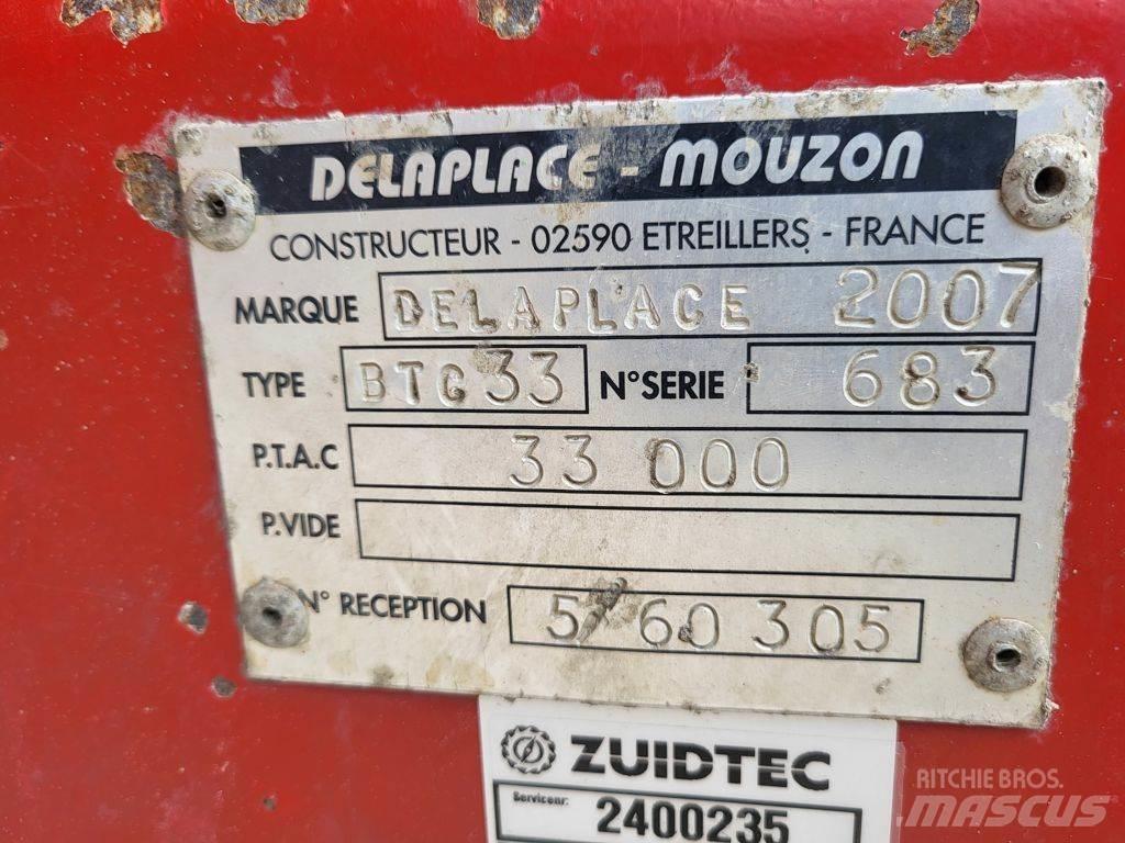 Delaplace 33 ton Remorci rabatabile