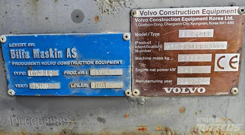 Volvo EC 240 LC Excavatoare pe șenile
