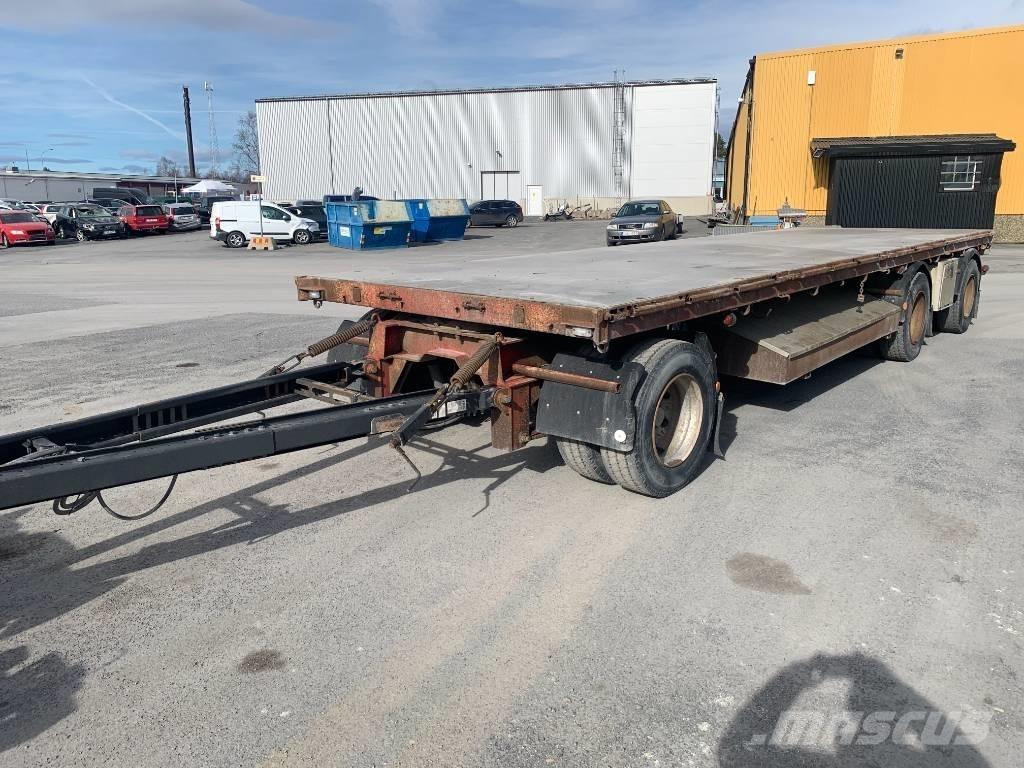 ORY 3 axlad flakvagn Pick up/Prelata