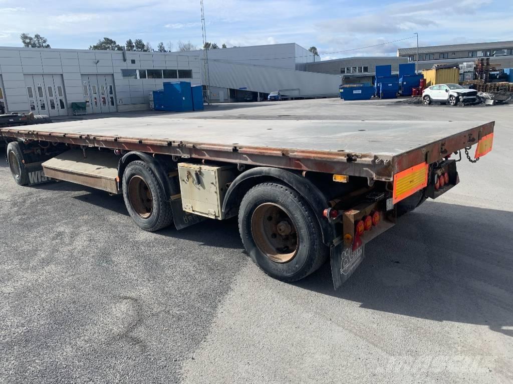 ORY 3 axlad flakvagn Pick up/Prelata