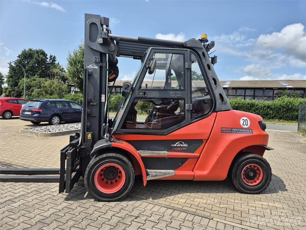 Linde H80D-03/900 Stivuitor diesel