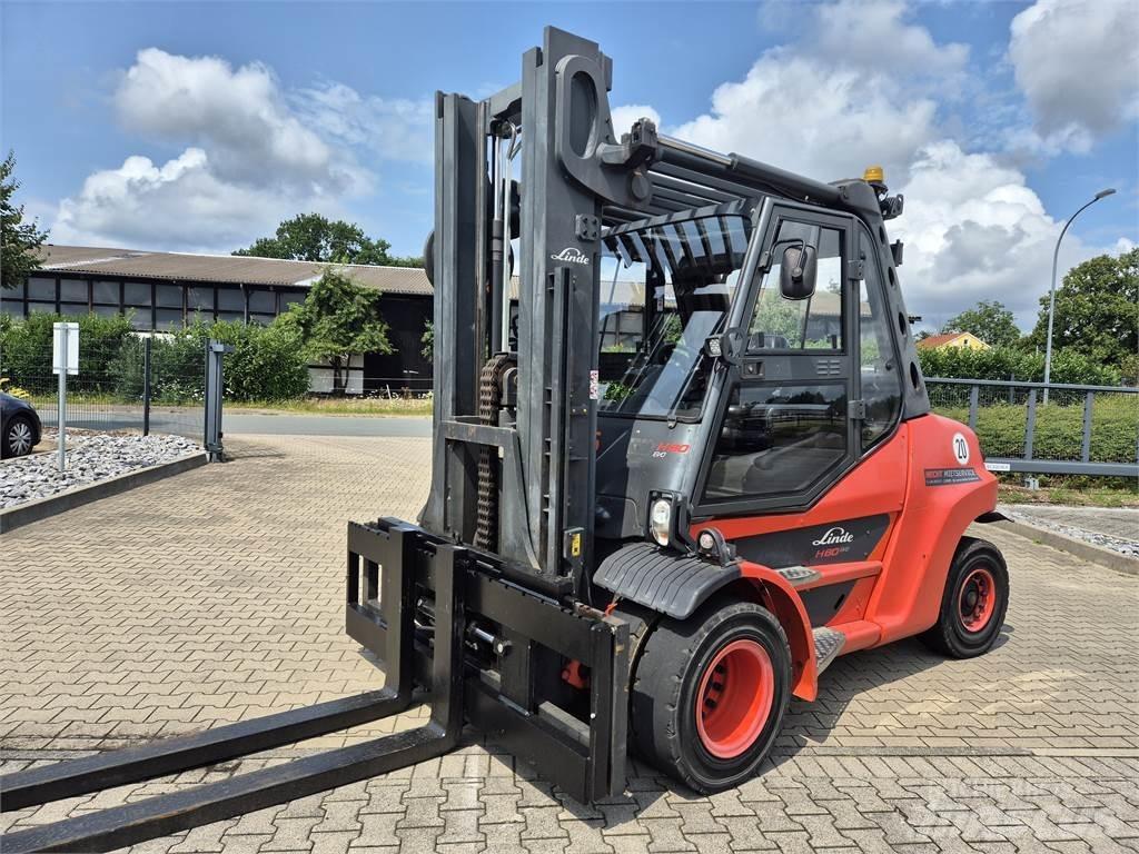Linde H80D-03/900 Stivuitor diesel