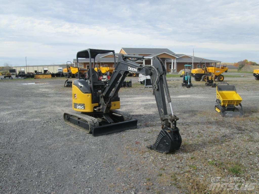 John Deere 26G Mini excavatoare < 7t