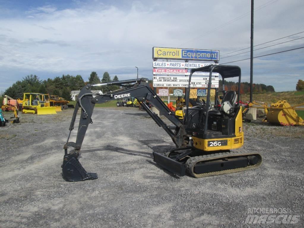 John Deere 26G Mini excavatoare < 7t