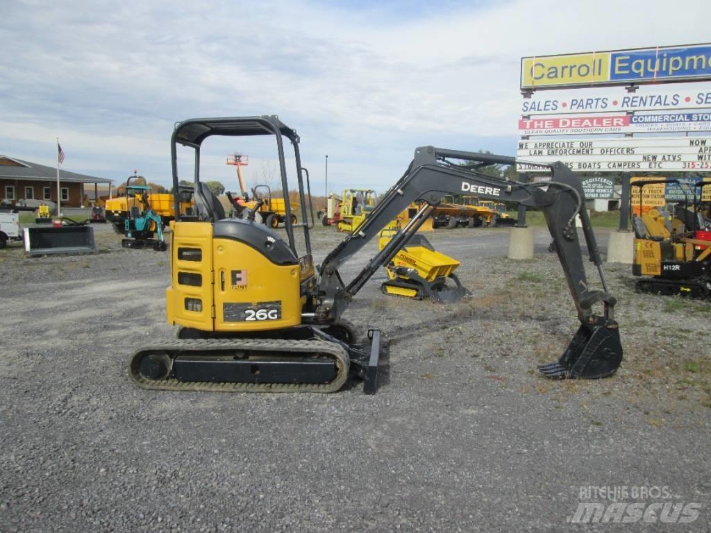 John Deere 26G Mini excavatoare < 7t