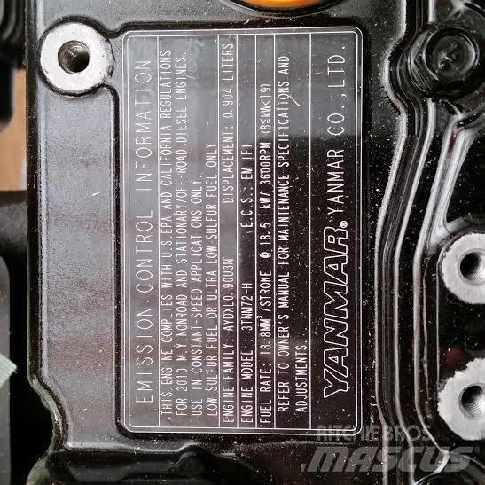 Yanmar 3TNM72 Alte componente