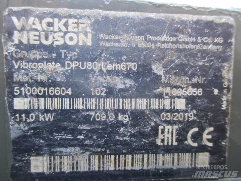 Wacker Neuson DPU 80 Vibratoare
