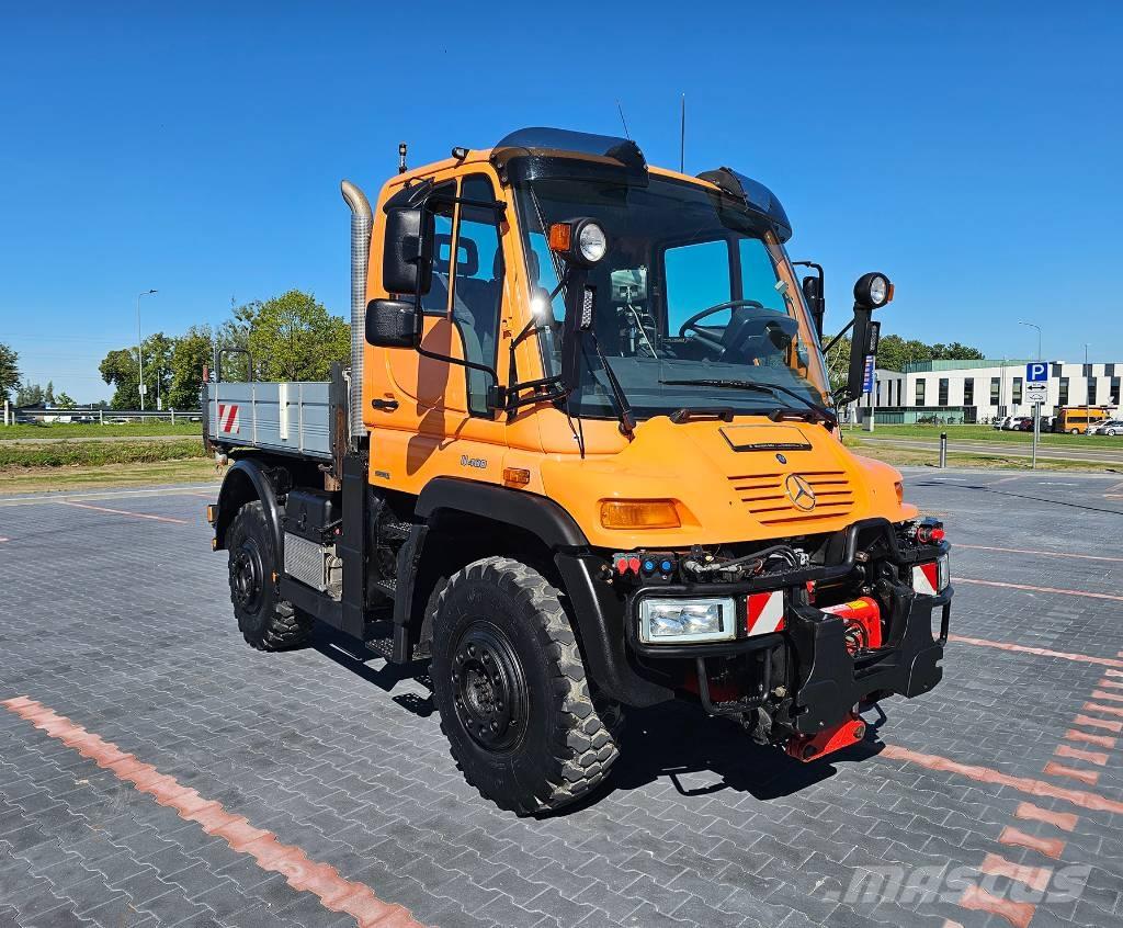 Unimog U400 Camion cu incarcator