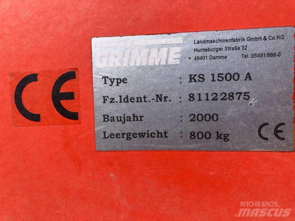 Grimme KS 1500 A Masina scos cartofi