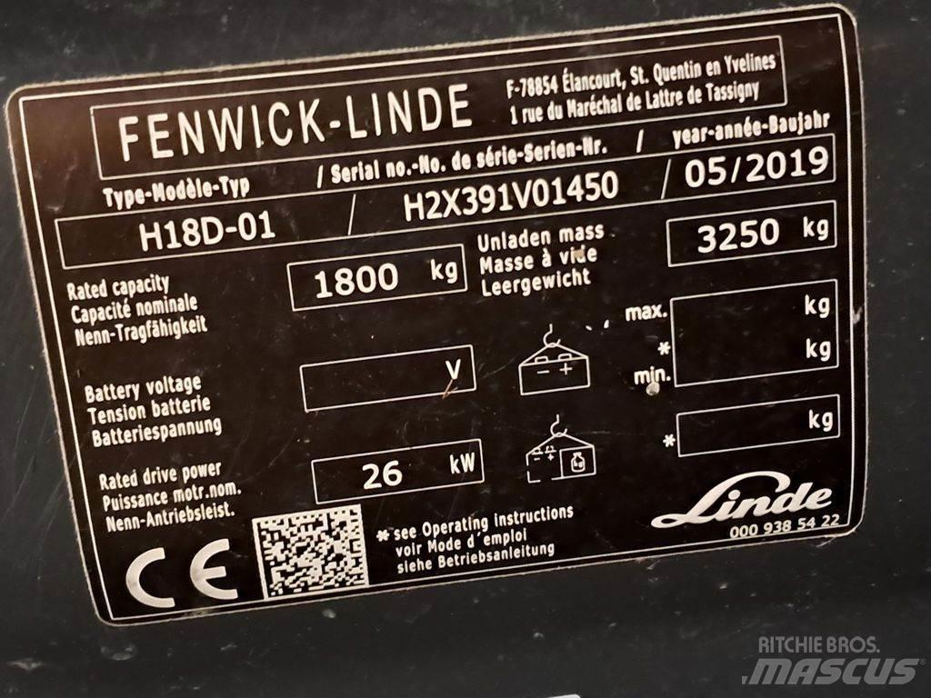 Linde H18D-01 Stivuitor diesel
