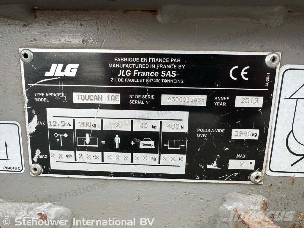 JLG Toucan 10E Alte ascensoare si platforme