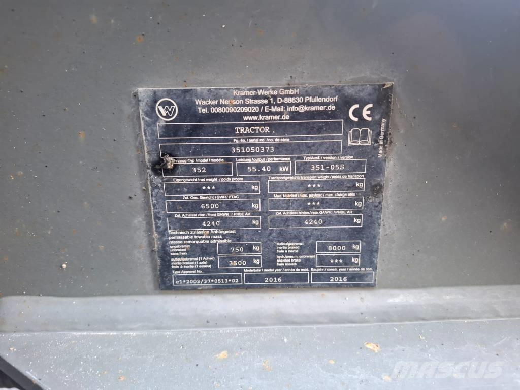 Kramer 8085 Incarcator pe pneuri