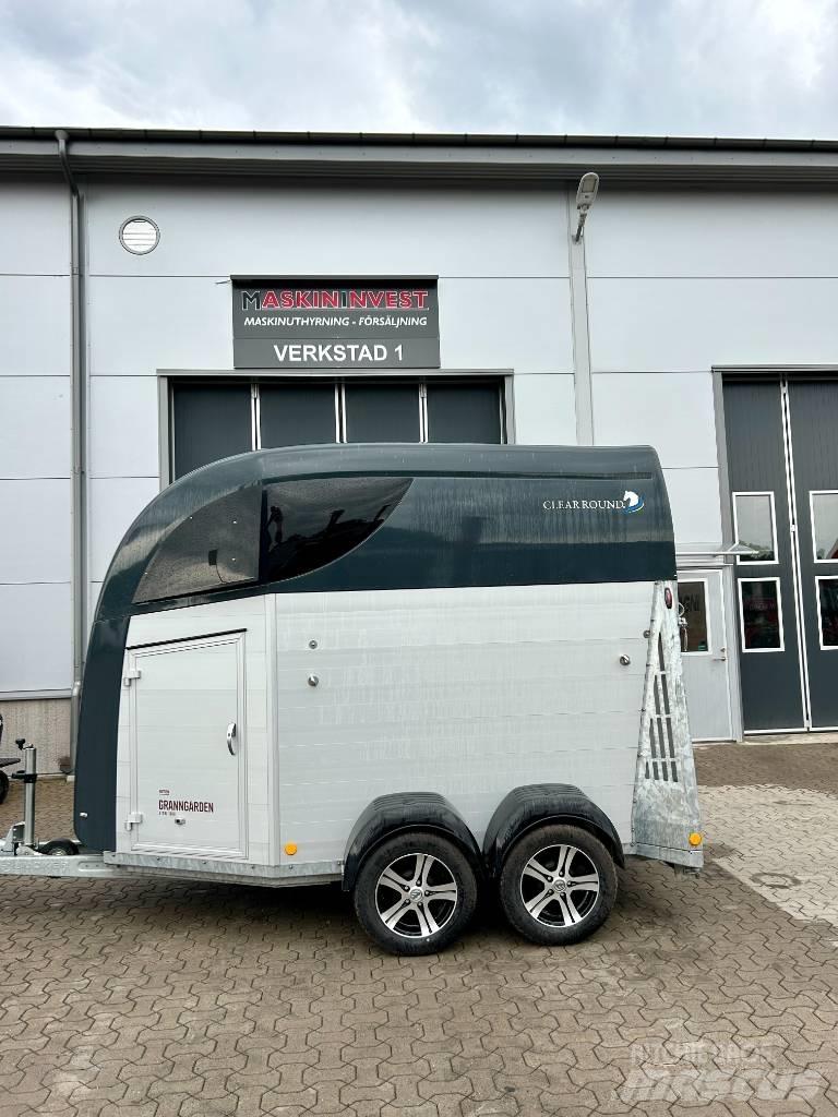  Clear Round  Alu Semi-remorci transport animale