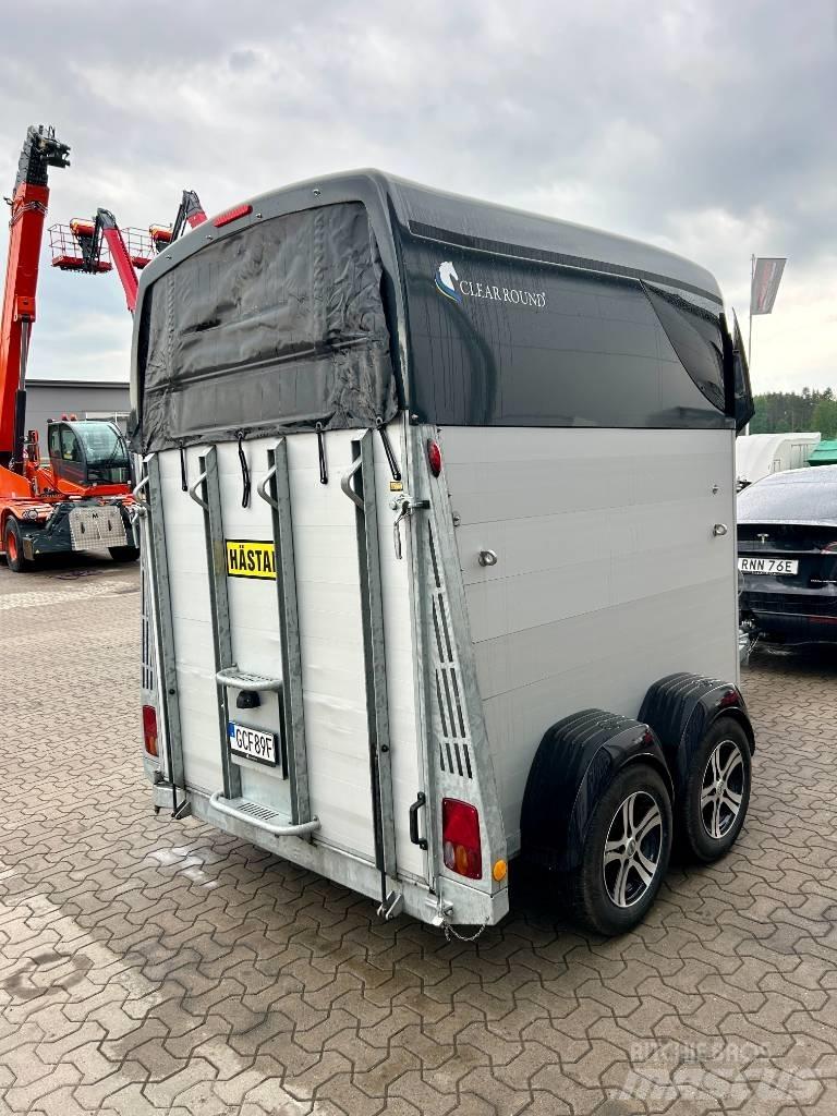  Clear Round  Alu Semi-remorci transport animale