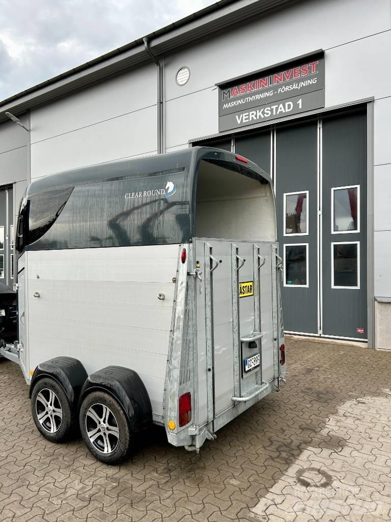  Clear Round  Alu Semi-remorci transport animale