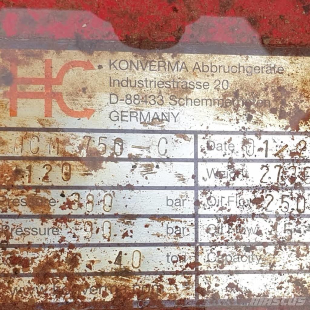  KONVERMA HCM 750C Taietoare