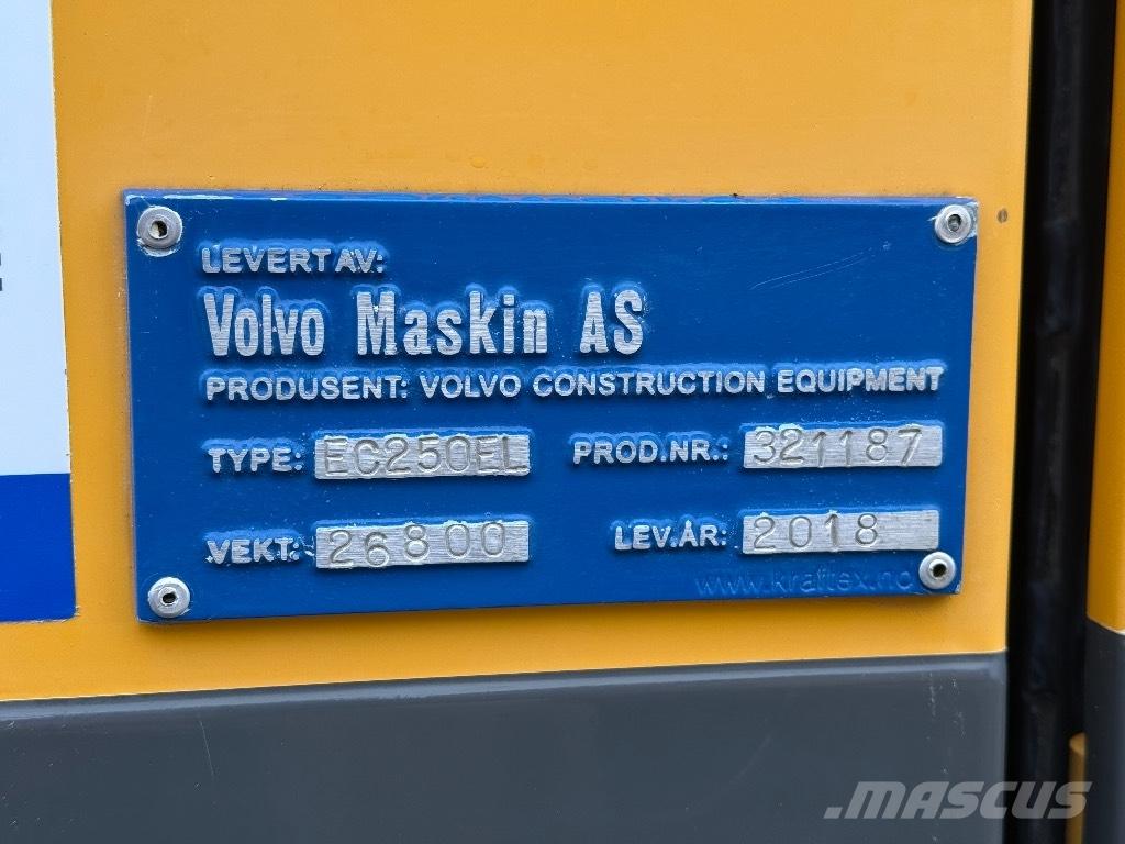 Volvo EC 250 EL Excavatoare pe șenile
