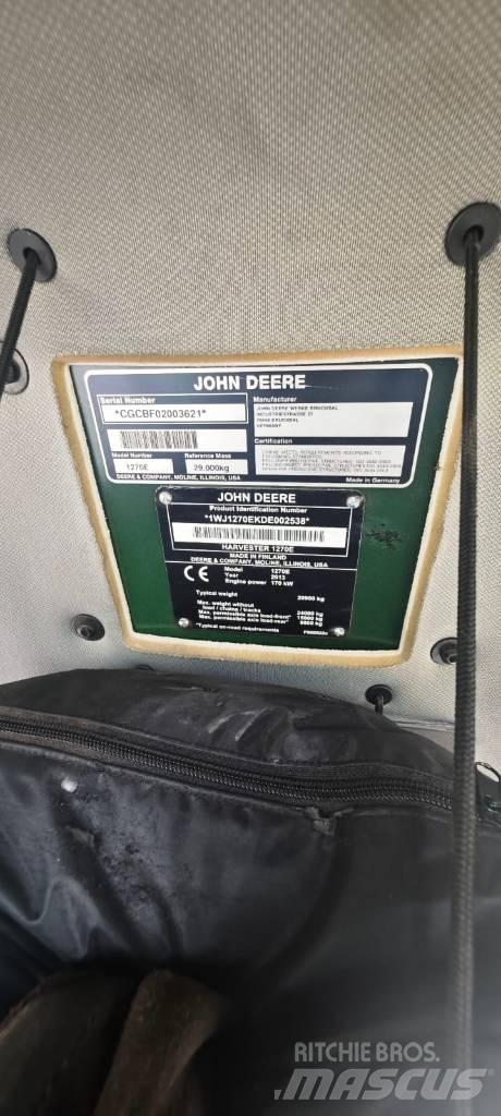 John Deere 1270 E Combine forestiere